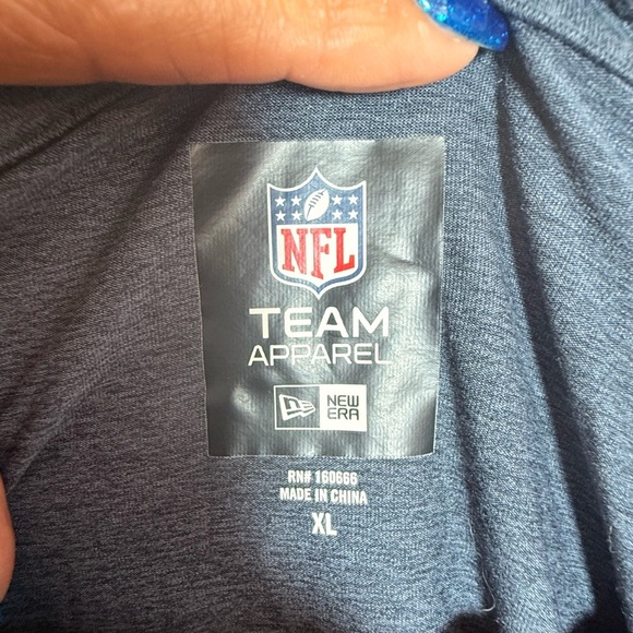 New Era Seahawks long sleeve ¼ front zip - size XL. LIGHTWEIGHT! - Picture 3 of 7